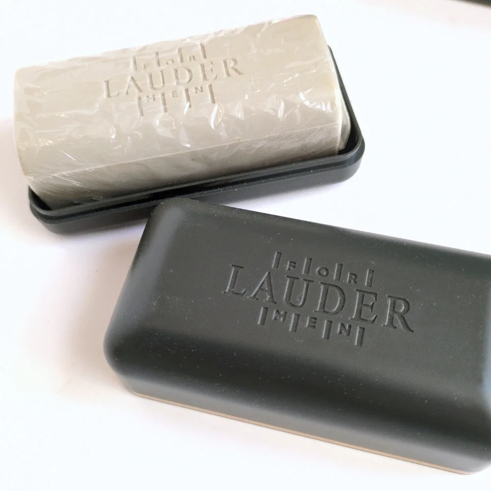 Lauder For Men Daily Cleansing Bar Green Case Estee Fragrance Free 5oz NEW